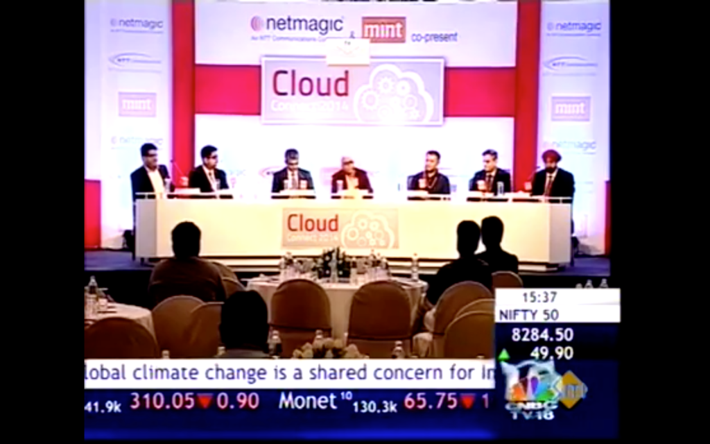 Panel Discussion on Cloud Choices by HT’s Mint On CNBC TV18